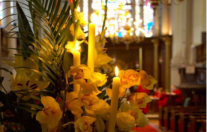 Church wedding image at St George's Hanover Square