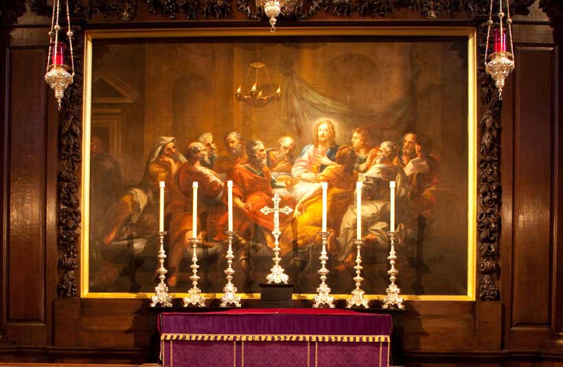 Church interior - Church alter at St George's Hanover Square