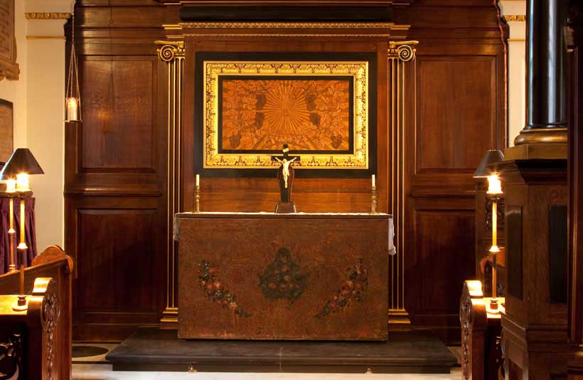 Church interior at St George's Hanover Square 2