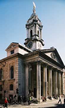 Outdoor St George's Hanover Square Church